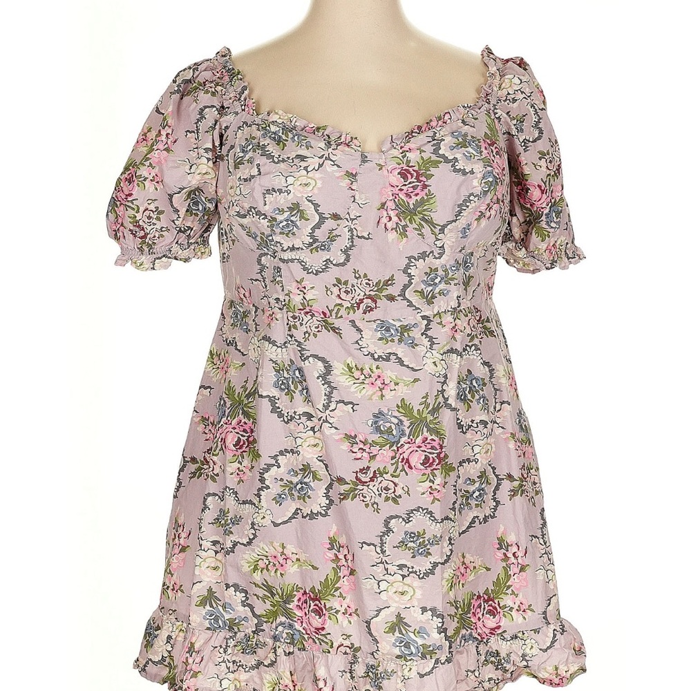 Floral Pink Blouse